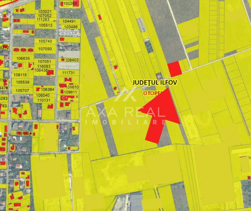 For sale: intravilan land in Otopeni - Lucian Blaga, 0% commission