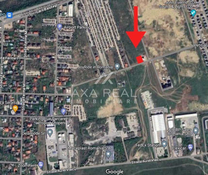 For sale: intravilan land in Otopeni - Lucian Blaga, 0% commission