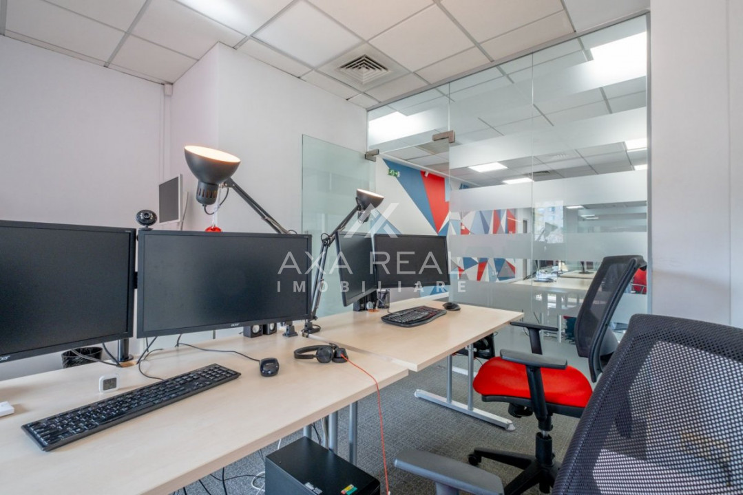 Cladire de birouri disponibila pentru inchiriere – 500mp utili, curte privata
