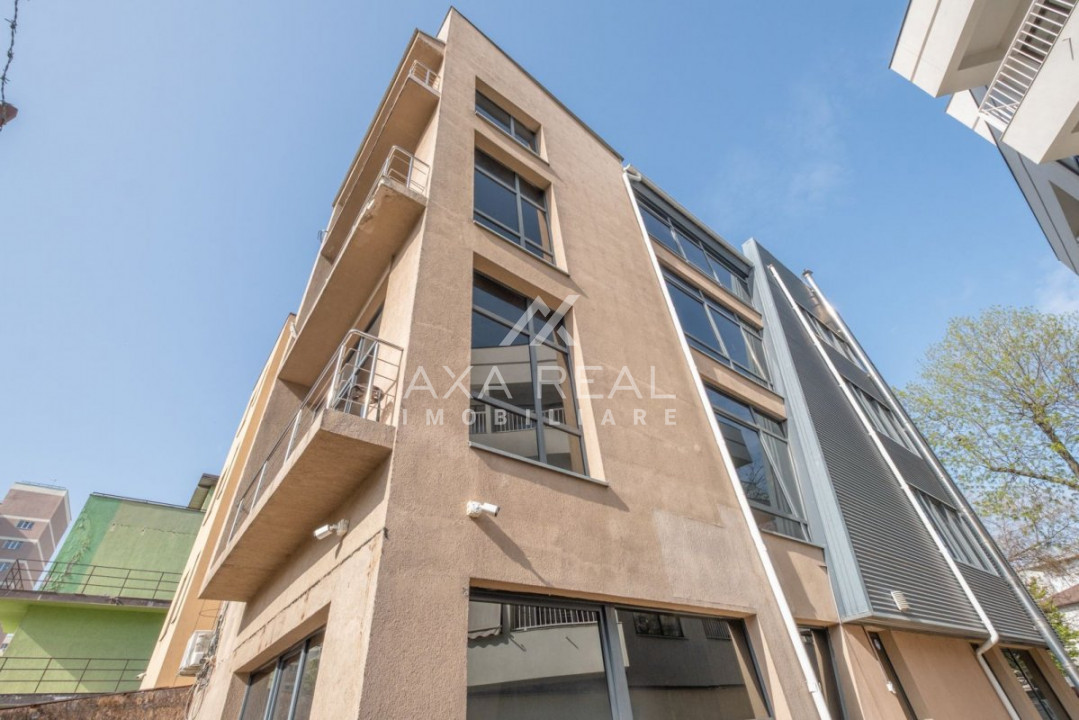 Cladire de birouri disponibila pentru inchiriere – 500mp utili, curte privata
