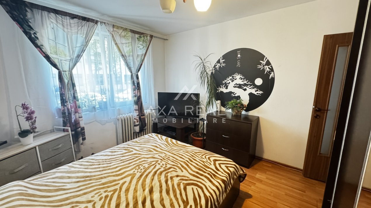 4 camere spațioase | Zona Delfinului | Parter | Bloc reabilitat | 82,3 mp