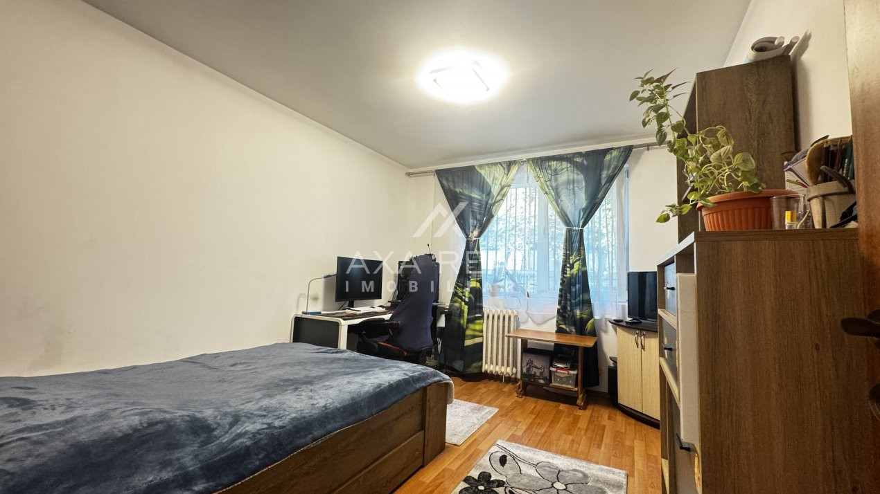 4 camere spațioase | Zona Delfinului | Parter | Bloc reabilitat | 82,3 mp