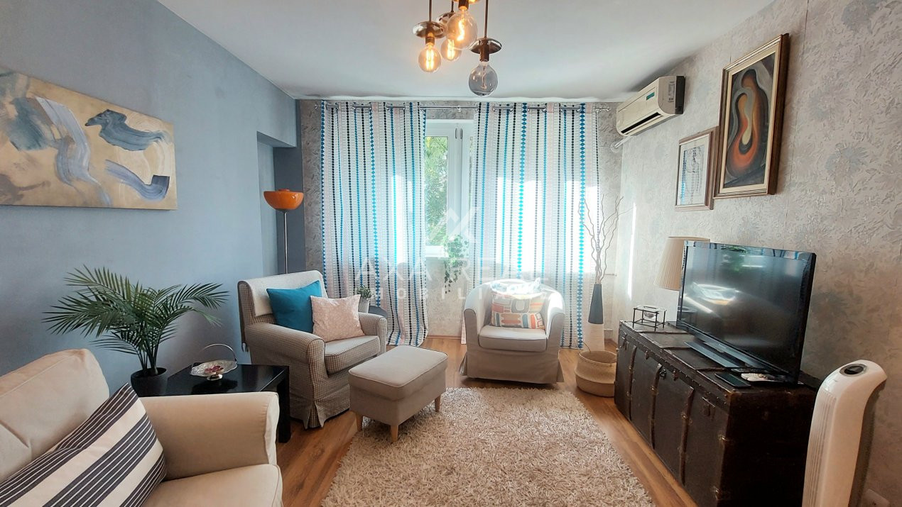 De vanzare apartament cochet 3 camere - Obor, etaj 3, acces metrou imediat