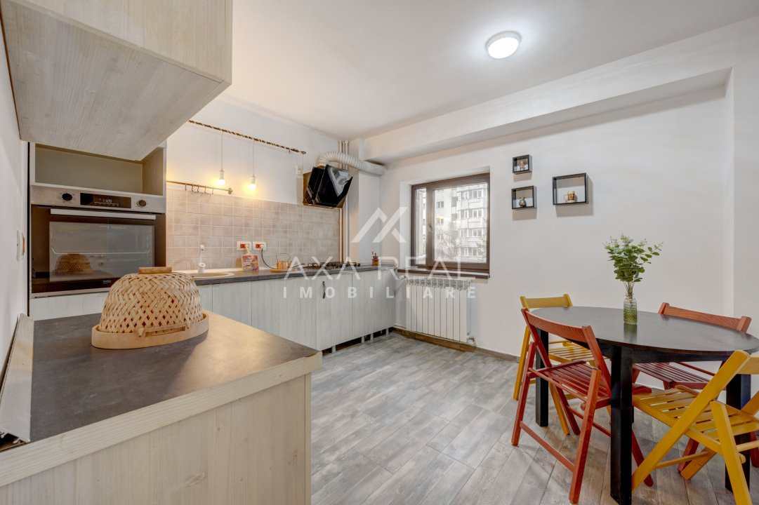 Apartament 3 camere | Bulevardul Decebal nr. 13 | Metrou Muncii– 350 m