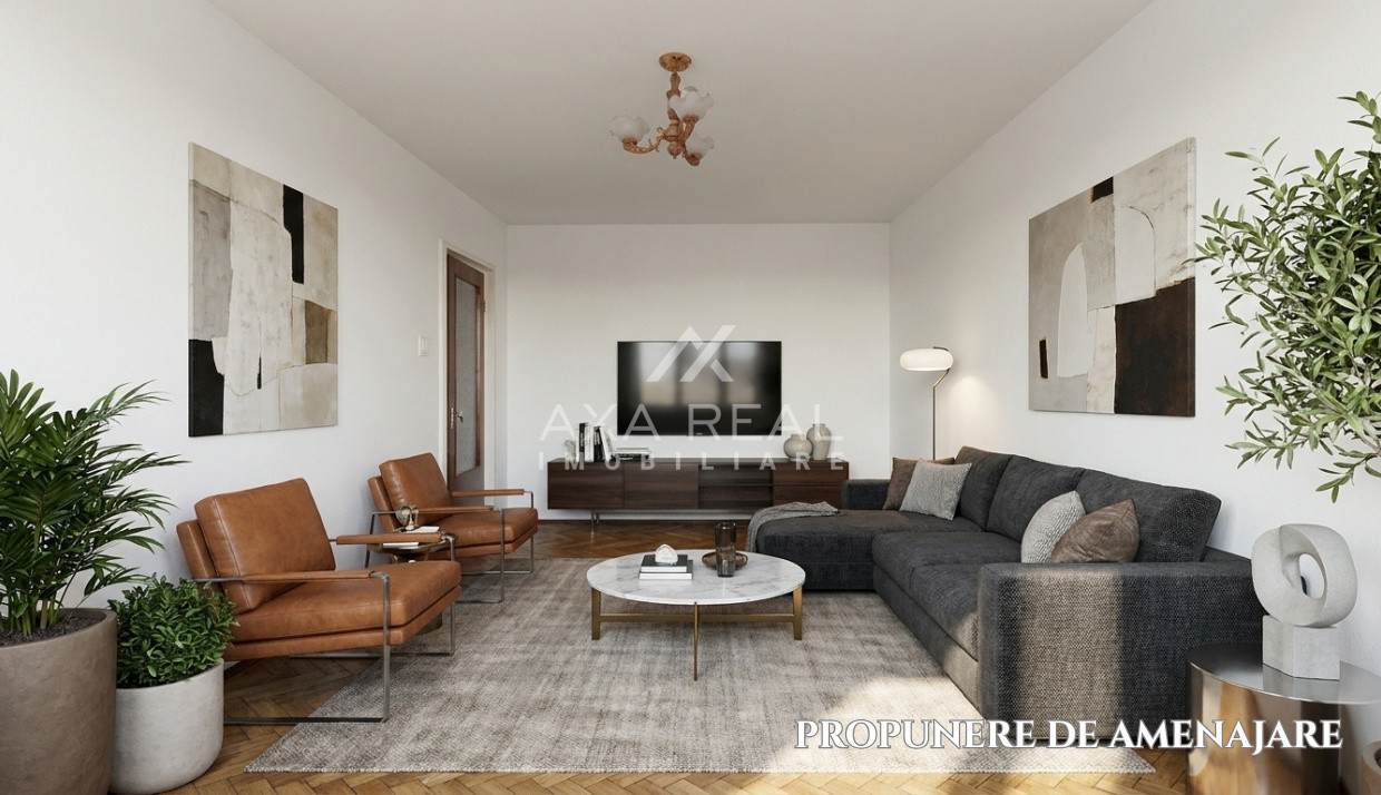 3 camere | decomandat | 5 min metrou 1 Decembrie | COMISION 0%