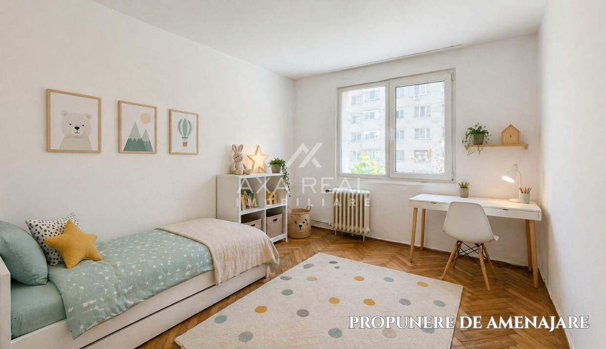 3 camere | decomandat | 5 min metrou 1 Decembrie | COMISION 0%