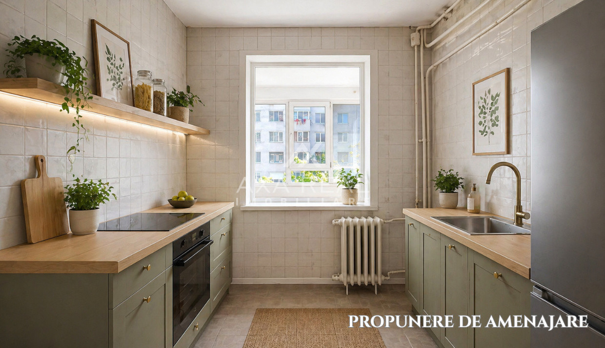 3 camere | decomandat | 5 min metrou 1 Decembrie | COMISION 0%