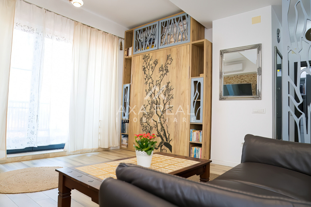 Studio Ultrafinisat| Terasă cu vedere Panoramică, Parcare și Boxă