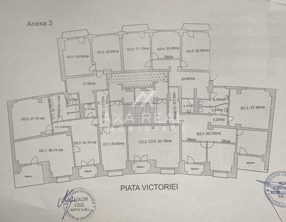 Spații de birouri de închiriat — Victoria Business Center, et. 2